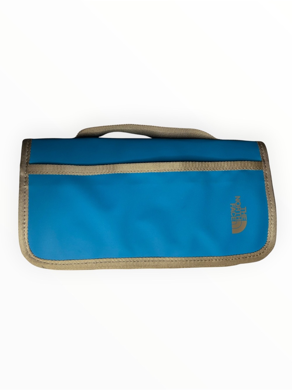 The North Face Discontinued Base Camp Travel Canister Blue Tan